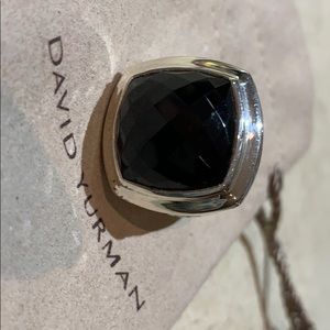 Authentic David Yurman Onyx Ring